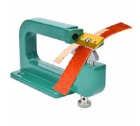 LIULIQ Máquina De Adelgazamiento Y Desbaste De Cuero, Manual, con 4 Rodillos Y Cuchillas De Doble Cara/3 Orificios Disponibles, para Reparación Y Adelgazamiento De Cuero (hazlo Tú Mismo)