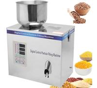 LIULIQ Máquina Llenadora Cuantitativa De Polvos, Máquina De Pesaje Y Envasado De Polvos con Panel De Control Inteligente Y Ventana Visual, con Una Velocidad De Dispensado De 12 a 20 Paquetes/Minuto