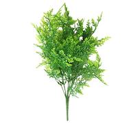 LiuliuBull L Arbustos Artificiales Creative Decorativo Planta Artificial Helechos Simulación Planta Plástico Flor Fern Material Material Accesorios (Color : 7)