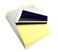LIUMATE Tattoo Transfer Paper, 100 Hojas Papel de Transferencia de Tatuaje, A4 Papel de calco para tatuajes Papel Hectografico Papel Calco de Carbón para Tattoo impresora máquina