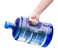 Liummrcy Botella de Agua Pura de 5 litrosbotella plastico Reutilizable, Botella de Gran Capacidad Recipiente de Agua contenedor de Botellas de Agua para Beber bañera Caminata