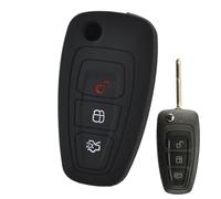 LIUNIAN - Funda de Silicona para Llave de Coche Funda para Mando a Distancia - Apto para Ford Focus Mk3 St Fiesta Ranger Mondeo Ecosport Escape Kuga
