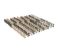 Liunian459 - Soldado militar de juguete, 360 piezas pequeños soldados, juguetes de plástico, accesorios para disfraces militares para niños, guerra mundial
