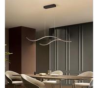 LIUNJHUY Lámpara Colgante LED Ajustable Moderna para el hogar, Cocina, Sala de Estar, lámpara Minimalista contemporánea con Accesorios de iluminación 3000 6500K Interesting