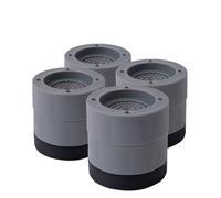 LIUONZTFD 4 Uds lavadora Universal pies de goma fijos almohadillas antivibración for pies lavadora pies almohadillas fijas lavado (Color : 2 layer, Size : 4Pcs)