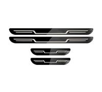 LiuROSE 4 Piezas Protectores de Umbral de Puerta de Coche para Audi A6 C7/A6 C7 Avant/A6 C8/A6 C8 Avant/A7 Sportback 1995-2023 2024,Ajuste del Umbral del Pedal de Desgaste Placa de Protección