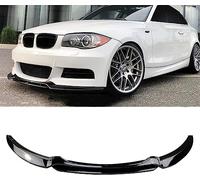 LiuROSE Spoiler Delantero de Coche para BMW 1 Series E82 E88 135i 2007-2010,Anti Colisión Spoiler Lip Difusor Inferior Alerones Delanteros Labios Difusor
