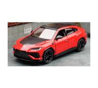 LIUSANG Modelo de coche a escala 1/40 para Urus Performante, modelo de coche Diecast, aleación, modelo de colección, decoración, modelo de coche, adecuado para la visualización (rojo)