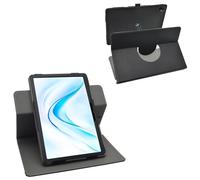 LiuShan Caso Giratoria 360° + Extraíble Funda para DOOGEE Tab E3 MAX 14 Pulgadas Tablet,Negro