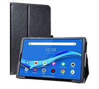 LiuShan Compatible con Tab K10 Funda, Folio Soporte PU Cuero con Funda para 10.3" Lenovo Tab K10 / Lenovo Tab M10 Plus/Smart Tab M10 Plus Tablet(Not fit Lenovo Smart Tab M10),Negro