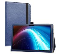 LiuShan Compatible con TECLAST P20HD Funda/Winnovo P20 Funda, Folio Soporte PU Cuero con Funda para 10.1" TECLAST M40 /M40 Pro /M40se / Blackview Tab 8/Tab 8E / AOYODKG A39,Azul