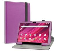LiuShan Folio Soporte PU Cuero con Funda Caso para HUION Kamvas Slate 10/Crelander T40/MEIZE D115/ZONKO D115/EITOMIN D115/ANTEMPER D115/ANTEMPER D116/KADYBE D115 Tableta de 10.1 Pulgadas, Purple