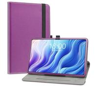 LiuShan Folio Soporte PU Cuero con Funda Caso para TECLAST T60 / Oukitel OT5s / Oukitel OT5 Tablet 12 Pulgadas Android Tablet （No es Compatible con Otros Modelos）,Purple