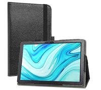 LiuShan Funda compatible con Hot Pepper Puya, funda de piel sintética delgada y plegable para tableta Puya de pimiento picante de 10.1 pulgadas (no compatible con otras tabletas), color negro