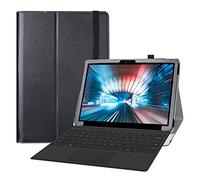 LiuShan Funda Compatible con Tablet DELL Latitude 7200, Piel sintética, Delgada, Plegable, para Tablet DELL Latitude 7200 2 en 1 de 12.3 Pulgadas, 2 en 1, DELL Latitude 7210 2 en 1 (no Compatible con