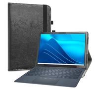 LiuShan Funda Desmontable Compatible con DELL Latitude 7350, de Piel sintética, Delgada, Plegable, para Tableta Desmontable DELL Latitude 7350 de 11.5 Pulgadas (no Compatible con Otras tabletas),