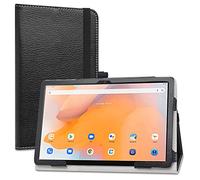 LiuShan Funda para Blackview Tab 13 ，Folio Soporte PU Cuero con Funda Caso para Blackview Tab 13 Tablet 10.1 Pulgadas(No es Compatible con Otros Modelos),Negro