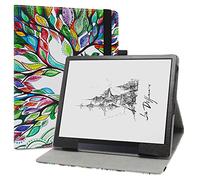 LiuShan Funda para BOOX Tab Ultra ，para BOOX Tab Ultra C ，Folio Soporte PU Cuero con Funda Caso para BOOX Tab Ultra/BOOX Tab Ultra C 10,3 Pulgadas Tableta ePaper,Love Tree