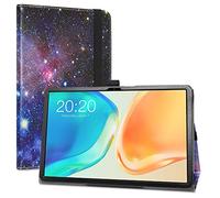 LiuShan Funda para TECLAST M40 Plus，Folio Soporte PU Cuero con Funda Caso para TECLAST M40 Plus/TECLAST P20S /TECLAST P30S /TECLAST P40HD 10.1 Pulgadas Tablet,Galaxy