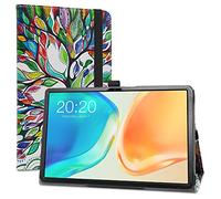 LiuShan Funda para TECLAST M40 Plus，Folio Soporte PU Cuero con Funda Caso para TECLAST M40 Plus/TECLAST P20S /TECLAST P30S /TECLAST P40HD 10.1 Pulgadas Tablet,Love Tree