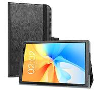 LiuShan Funda para TECLAST P26T ，Folio Soporte PU Cuero con Funda Caso para TECLAST P26T Tablet Android Tablet 10.1 Pulgadas(No es Compatible con Otros Modelos),Negro