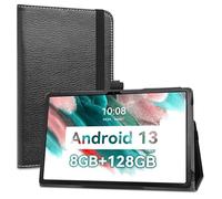 LiuShan Funda para UMIDIGI A13 Tab ，Folio Soporte PU Cuero con Funda Caso para UMIDIGI A13 Tab/DOOGEE T10PLUS 10.5 Pulgadas Android Tablet(No es Compatible con Otros Modelos),Negro