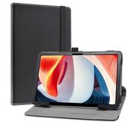 LiuShan Funda Rotativa para DOOGEE T20 / T20S Tablet - PU Cuero con Soporte Folio 10.4 Pulgadas, Negro