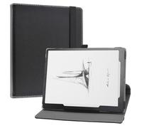 LiuShan Rotary Funda para BOOX Go ePaper, Folio Soporte PU Cuero con Funda Caso para BOOX Go ePaper 10,3" 2024, Negro
