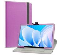 LiuShan Rotary Funda para DOOGEE T35 Tablet, Folio Soporte PU Cuero con Funda Caso para DOOGEE T35 /DOOGEE T30 Pro Tablet 11 Pulgadas,Purple