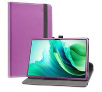 LiuShan Rotary Funda para DOOGEE U11, Folio Soporte PU Cuero con Funda Caso para DOOGEE U11/DOOGEE U11 Pro/OUKITEL OT8/UMIDIGI G7 Tab Pro/Alldocube iPlay 60 Lite 11 Pulgadas, Purple