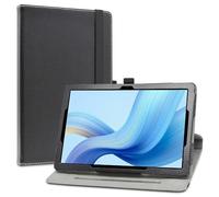 LiuShan Rotary Funda para DOOGEE U9,Folio Soporte PU Cuero con Funda Caso para DOOGEE U9 / DOOGEE U10 Pro Tablet 10.1 Pulgadas（No es Compatible con Otros Modelos）,Negro
