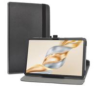 LiuShan Rotary Funda para Honor Pad X9a Tablet, Folio Soporte PU Cuero con Funda Caso para Honor Pad X9a Tablet 11.5 Pulgadas, Negro