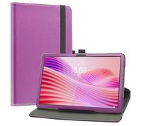LiuShan Rotary Funda para Lenovo Tab 2025, Folio Soporte PU Cuero con Funda Caso para Lenovo Tab TB311FU Tablet 10.1 Pulgadas,Purple