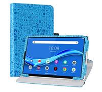 LiuShan Rotary Funda para Lenovo Tab K10, Folio Soporte PU Cuero con Funda Caso para 10.3" Lenovo Tab K10 / Tab M10 FHD Plus (2nd Gen) TB-X606F Tablet(Not fit Smart Tab M10),Azul