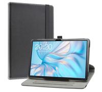 LiuShan Rotary Funda para TECLAST M50 Pro,Folio Soporte PU Cuero con Funda Caso para TECLAST M50 Pro/TECLAST M50/TECLAST M50HD Tablet 10.1 Pulgadas（No es Compatible con Otros Modelos）,Negro