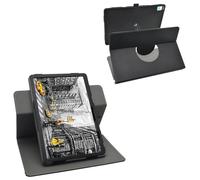 LiuShan Rotary Funda para XPPen Magic Drawing Pad 12, Folio Soporte PU Cuero con Funda Caso para XPPen Magic Drawing Pad 12 Tableta de 12.2 Pulgadas, Negro