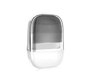 liushop Cepillo de Limpieza Facial Smart Sonic Limpio eléctrico Limpieza Facial Facial Masaje Cepillo de Lavado Clea de Cuidado Facial Recargable Masajeador Facial Eléctrico Limpiador (Color : B)