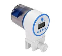 Liusj JUnst Alimentador automático de peces, temporizador de tanque de acuario, alimentador automático con sistema a prueba de humedad, dispensadores para acuario o pecera