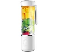 Liusj JUnst Licuadora portátil, recargable por USB, licuadora de tamaño personal para batidos de frutas, mini licuadora portátil para batidos y batidos, licuadora pequeña de una sola porción