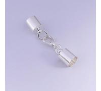 LIUXIN 20 Piezas Cierres de Langosta, Ganchos, topes de Cuero para cordón 2,5-10 mm, Conectores de terminales para Pulseras y joyería.