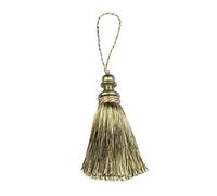 LIUXIN Cepillo de Borla de Seda Artesanal de 2 Piezas para Cortina de Armario decoración del hogar borlas Hechas a Mano Colgante Colgante DIY Accesorios de joyería