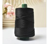 LIUXIN Hilo de Crochet de Verano, Cuerda de Hielo, Hilo de 3 mm para Tejer a Mano, Bolsos, Sombreros para el Sol, Zapatos, Tejido a Mano, cojín de Seda de 250 g