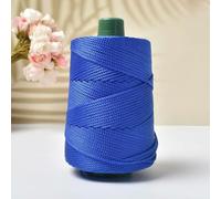 LIUXIN Hilo de Crochet de Verano, Cuerda de Hielo, Hilo de 3 mm para Tejer a Mano, Bolsos, Sombreros para el Sol, Zapatos, Tejido a Mano, cojín de Seda, 200 g