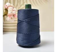 LIUXIN Hilo de Crochet de Verano, Cuerda de Hielo, Hilo de 3 mm para Tejer a Mano, Bolsos, Sombreros para el Sol, Zapatos, Tejido a Mano, cojín de Seda, 200 g