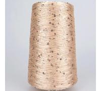 LIUXIN Hilo de Ganchillo con Lentejuelas y Purpurina de 500 g para Tejer a Mano, Ideal para Coser Ropa y Coser.