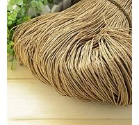 LIUXIN Hilo de Paja de Rafia Natural de 600 Metros y 500g para Tejer a Mano, Ganchillo, Sombrero de Verano, Bolso, cojín, cestas, Material de Tejer, artesanía DIY