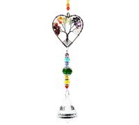 LIUYIDM Atrapasueños de Cristal 36cm Exquisita Sun Catcher Curación Atrapasoles Cristal Adorno Suncatcher Ornamento Decoración, Adecuado para Decoración del Hogar, (Vistoso)