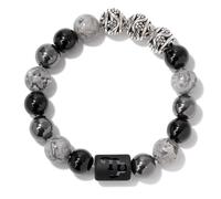 LIUYUYOUGO Pulsera Chakras Pulsera De Cristal Con El Signo Del Zodíaco Para Hombres Y Mujeres Pulseras De Cuentas De Piedra De Mapa Natural Amuleto De La Fortuna Giratorio Antiguo 12 Constelaciones