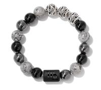 LIUYUYOUGO Pulsera Chakras Pulsera De Cristal Con El Signo Del Zodíaco Para Hombres Y Mujeres Pulseras De Cuentas De Piedra De Mapa Natural Amuleto De La Fortuna Giratorio Antiguo 12 Constelaciones