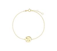 LIUYUYOUGO Pulseras Mujer Pulseras De Plata De Ley 925 Con Los Signos Del Zodiaco Para Mujer Con Circonitas Doradas Y Dije De Disco Brazalete De Las 12 Constelaciones Pulseras Ajustables De Moda Joy